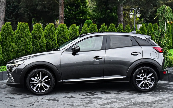 Mazda CX-3 cena 78900 przebieg: 111812, rok produkcji 2019 z Brzozów małe 704